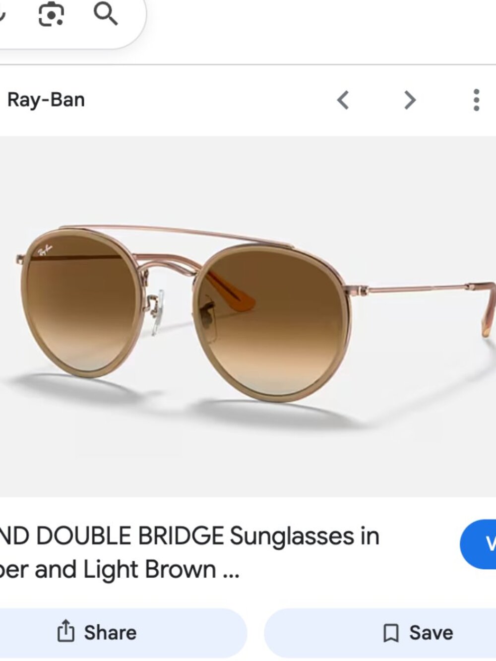 Rayban Double-Bridge - Picture 2 of 2